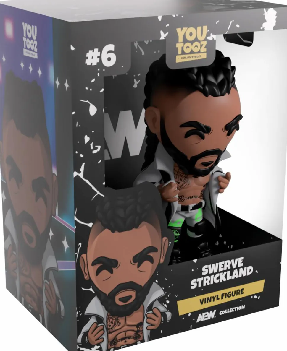 AEW: All Elite Wrestling - Swerve Strickland 4.5" Vinyl Figure