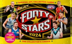 AFL Football - 2024 Select Footy Stars Trading Cards Booster Pack (9 Cards)