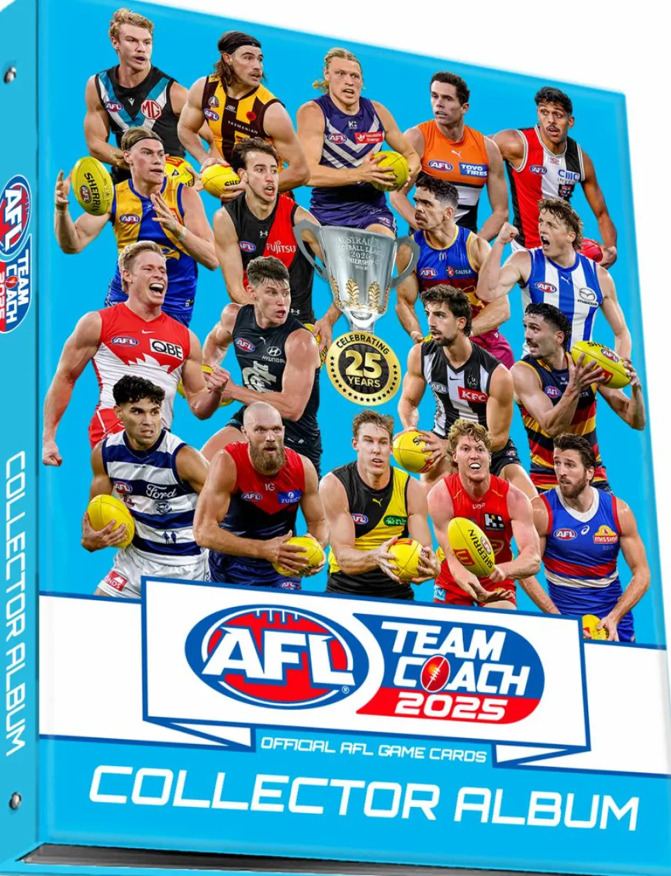 AFL Football - 2025 TeamCoach Footy Trading Cards Collector Album