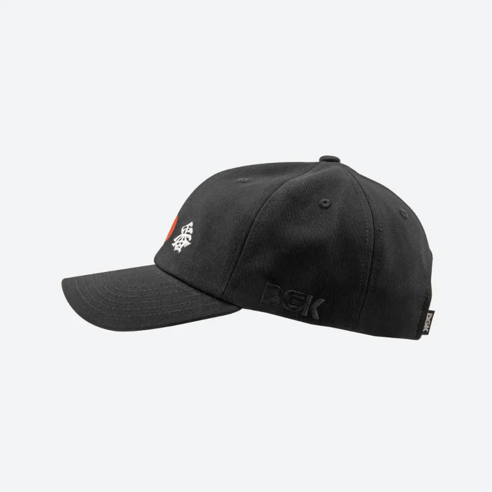 Afro Samurai - Afro Samurai x DGK Niban Black Strapback Hat (One Size)