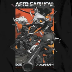 Afro Samurai - Afro Samurai x DGK Collage Black T-Shirt