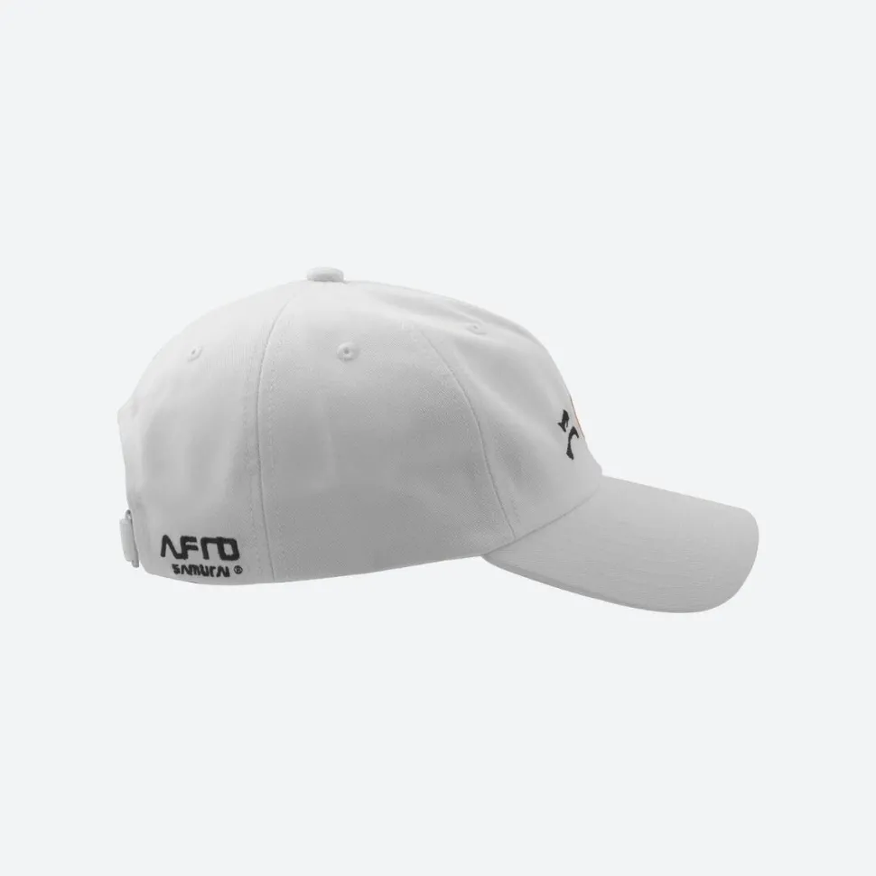 Afro Samurai - Afro Samurai x DGK Niban White Strapback Hat (One Size)