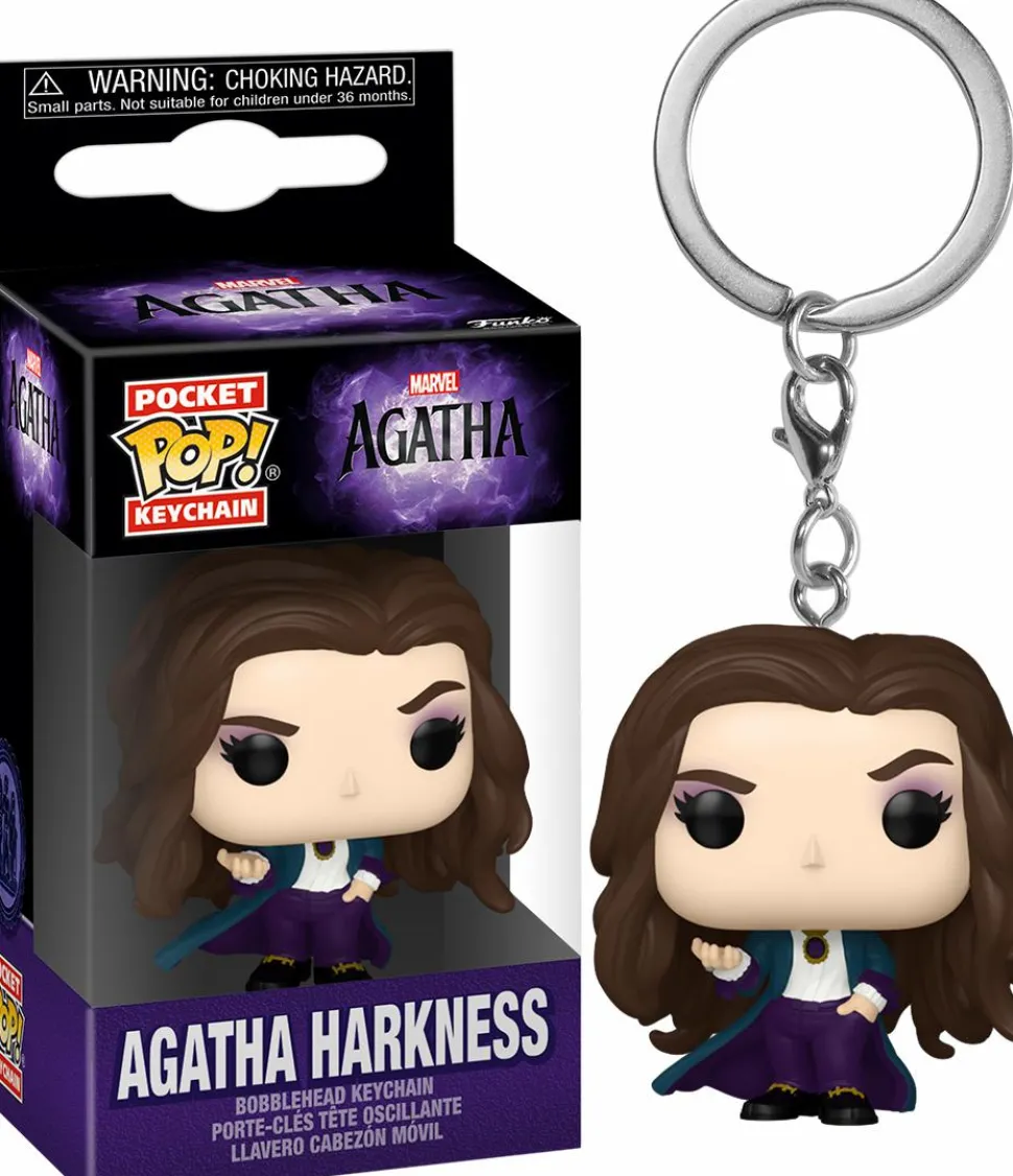 Agatha All Along - Agatha Harkness Pocket Pop! Keychain