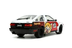 Aggretsuko - Aggretsuko & 1986 Toyota Trueno (AE86) 1/24th Scale Die-Cast Vehicle
