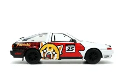 Aggretsuko - Aggretsuko & 1986 Toyota Trueno (AE86) 1/24th Scale Die-Cast Vehicle