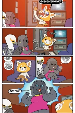 Aggretsuko - Meet Her Friends Hardcover Book