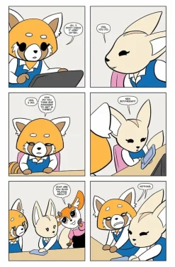 Aggretsuko - Meet Her World Hardcover Book