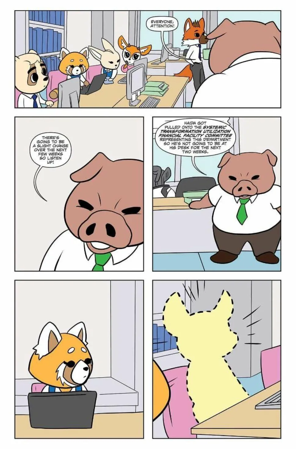 Aggretsuko - Meet Her World Hardcover Book