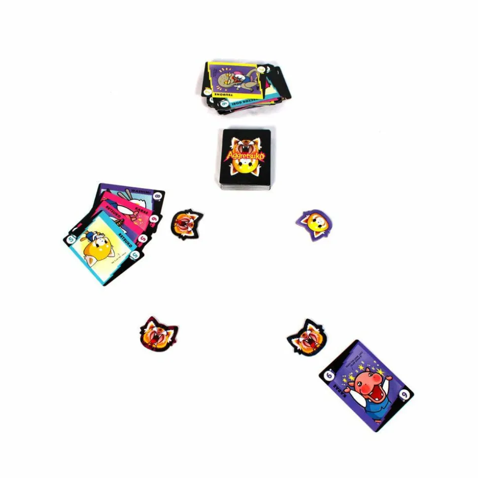 Aggretsuko - Work / Rage Balance Card Game