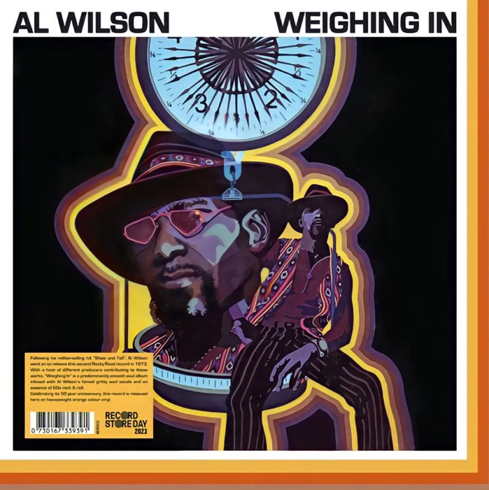 Al Wilson - Weighing In 50th Anniversary LP Vinyl Record (2023 Record Store Day Exclusive Orange Coloured Vinyl)