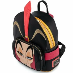 Aladdin (1992) - Jafar Cosplay 10” Faux Leather Mini Backpack