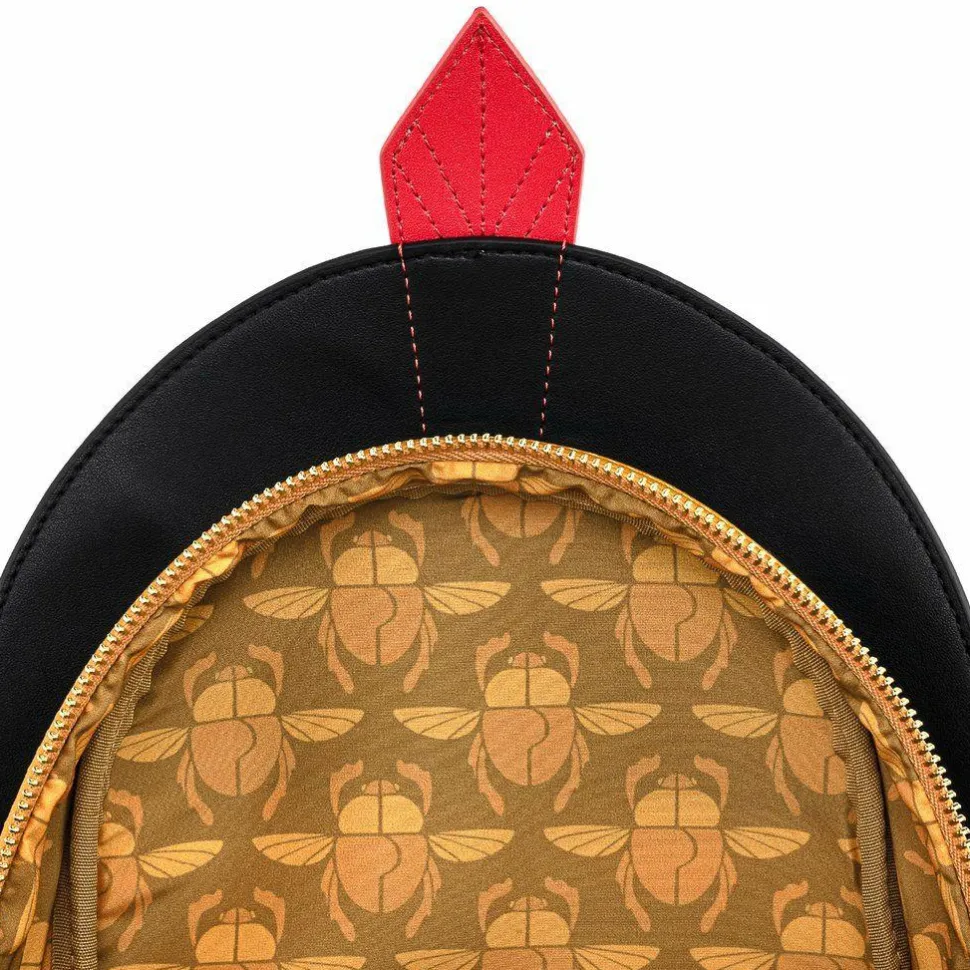 Aladdin (1992) - Jafar Cosplay 10” Faux Leather Mini Backpack
