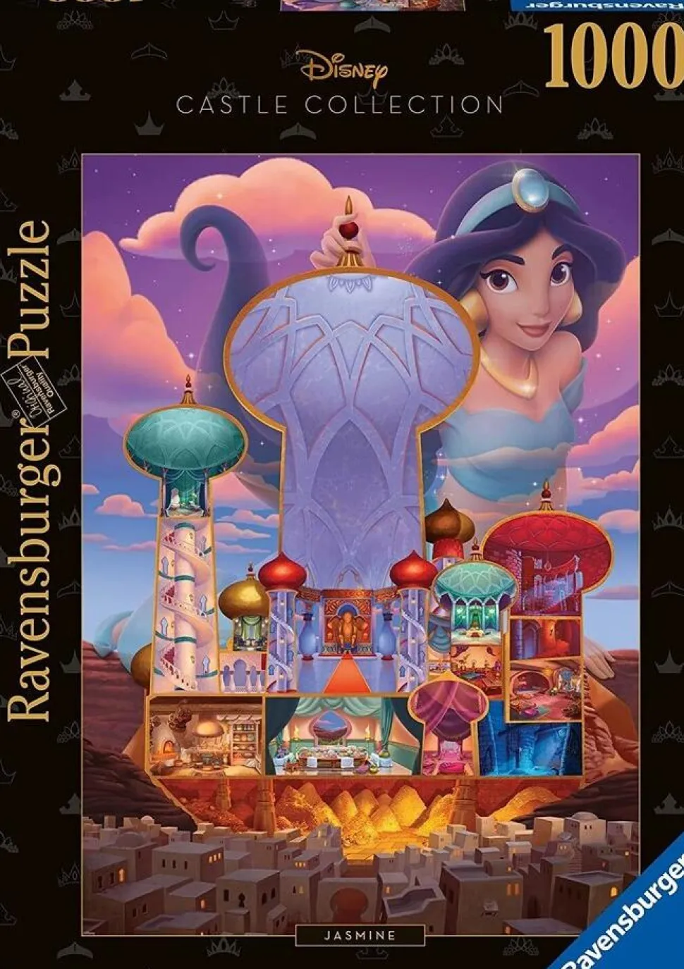 Aladdin (1992) - Jasmine Disney Castle Collection 1000 Piece Jigsaw Puzzle