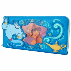 Aladdin (1992) - Jasmine Princess Lenticular 4" Faux Leather Wristlet Wallet