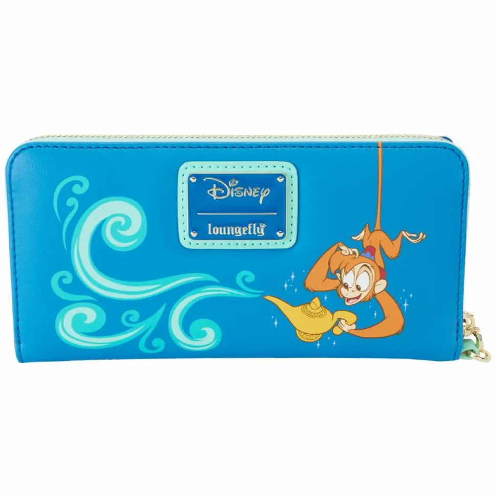 Aladdin (1992) - Jasmine Princess Lenticular 4" Faux Leather Wristlet Wallet
