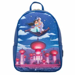 Aladdin (1992) - Magic Carpet Ride Glow in the Dark 10” Faux Leather Mini Backpack