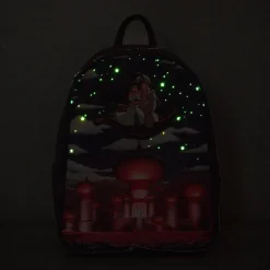 Aladdin (1992) - Magic Carpet Ride Glow in the Dark 10” Faux Leather Mini Backpack