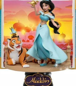 Aladdin (1992) - Princess Jasmine Story Book Series D-Stage 6" PVC Diorama Statue