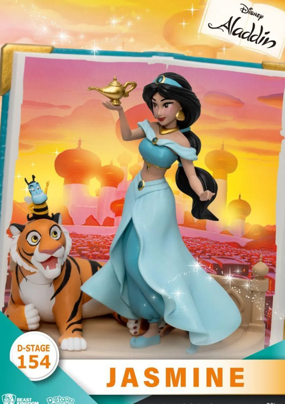 Aladdin (1992) - Princess Jasmine Story Book Series D-Stage 6" PVC Diorama Statue