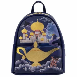 Aladdin (1992) - Princess Jasmine Castle 10” Faux Leather Mini Backpack