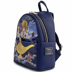 Aladdin (1992) - Princess Jasmine Castle 10” Faux Leather Mini Backpack