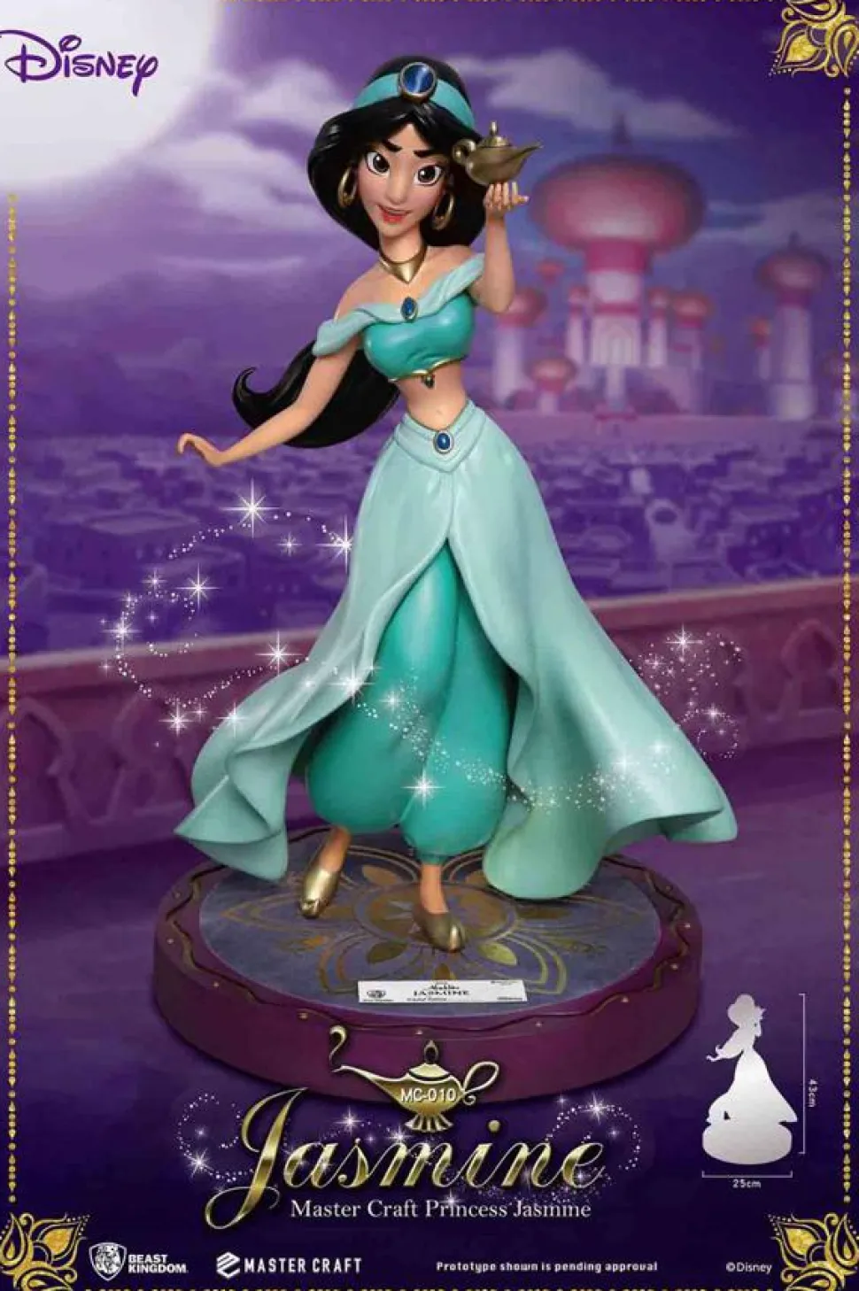 Aladdin (1992) - Princess Jasmine Master Craft 15" Statue
