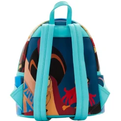 Aladdin (1992) - Scenes 10” Faux Leather Mini Backpack
