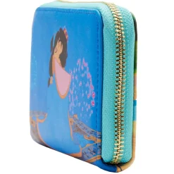 Aladdin (1992) - Scenes 4” Faux Leather Zip-Around Wallet