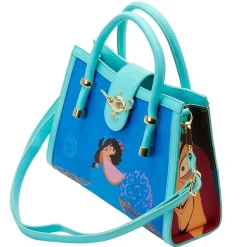 Aladdin (1992) - Scenes 9” Faux Leather Crossbody Bag