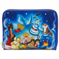 Aladdin (1992) - 30th Anniversary 4” Faux Leather Zip-Around Wallet