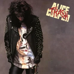 Alice Cooper - Trash 35th Anniversary LP Vinyl Record (Translucent Blue & Red Marbled Coloured Vinyl)