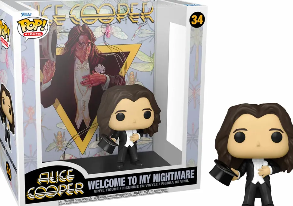 Alice Cooper - Welcome To My Nightmare Pop! Albums Vinyl Figure