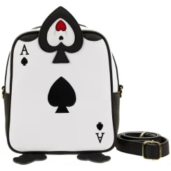 Alice in Wonderland (1951) - Ace of Spades 8” Faux Leather Crossbody Bag