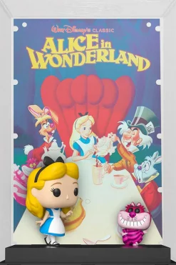 Alice in Wonderland (1951) - Alice with Cheshire Cat Disney 100th Pop! Movie Posters Vinyl Figure