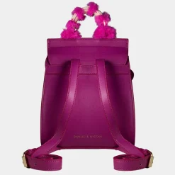 Alice in Wonderland (1951) - Cheshire Cat Monogram 9” Faux Leather Flap Mini Backpack
