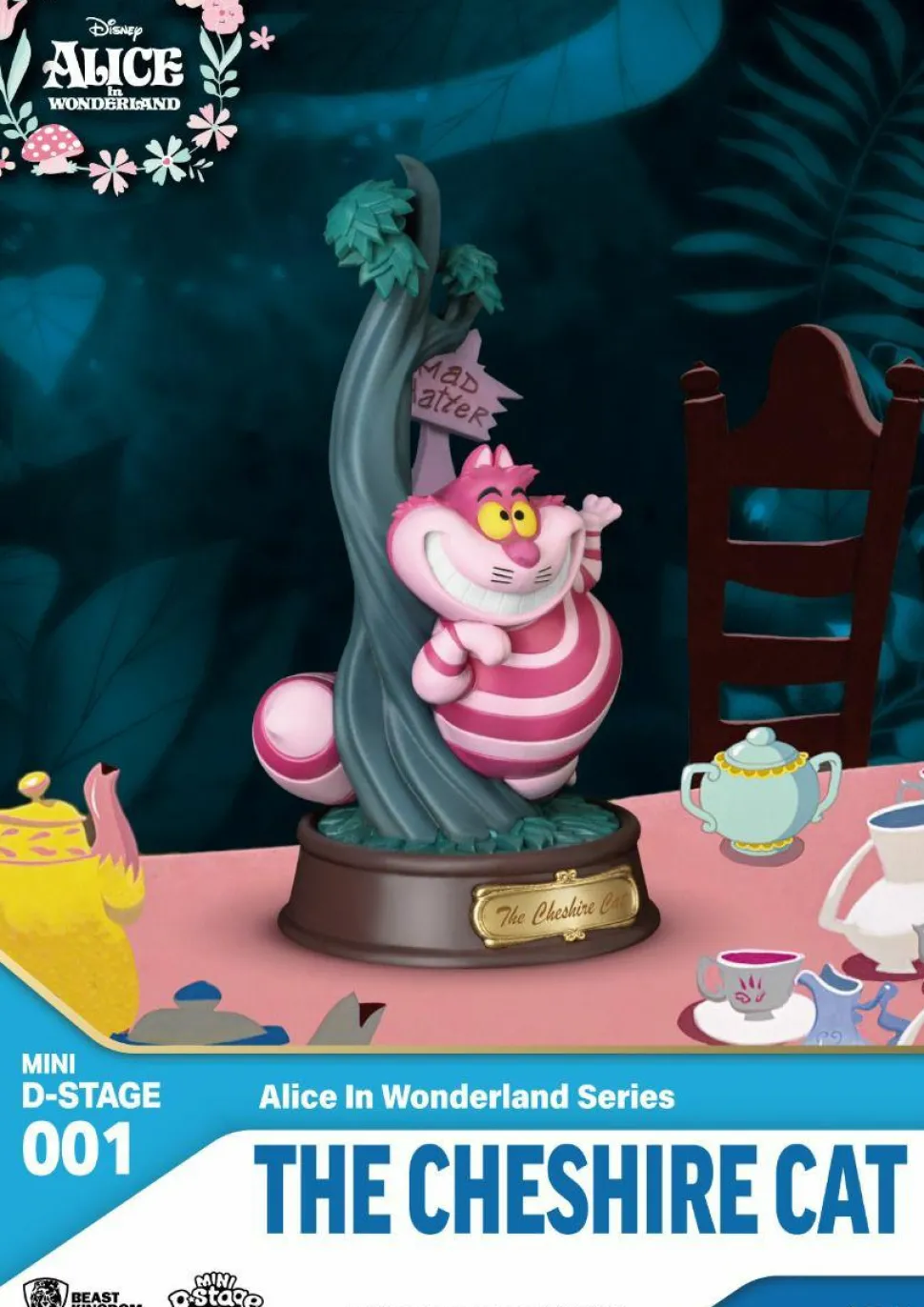 Alice in Wonderland (1951) - Cheshire Cat Mini D-Stage Statue