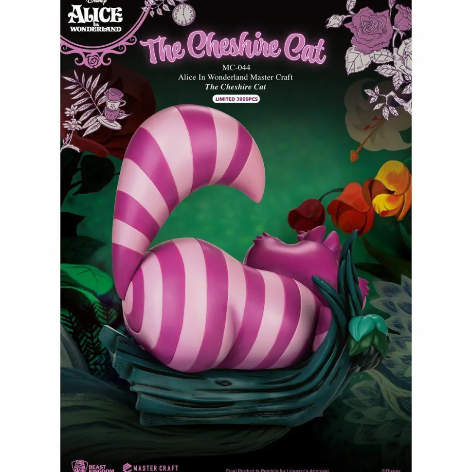 Alice in Wonderland (1951) - Cheshire Cat Master Craft 13” Statue