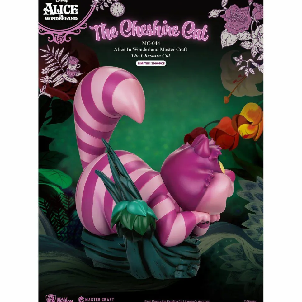 Alice in Wonderland (1951) - Cheshire Cat Master Craft 13” Statue
