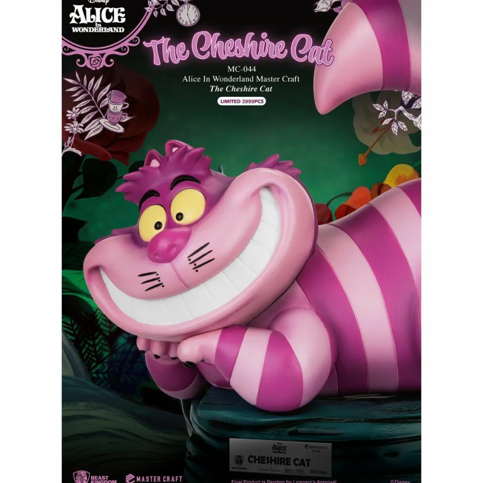 Alice in Wonderland (1951) - Cheshire Cat Master Craft 13” Statue