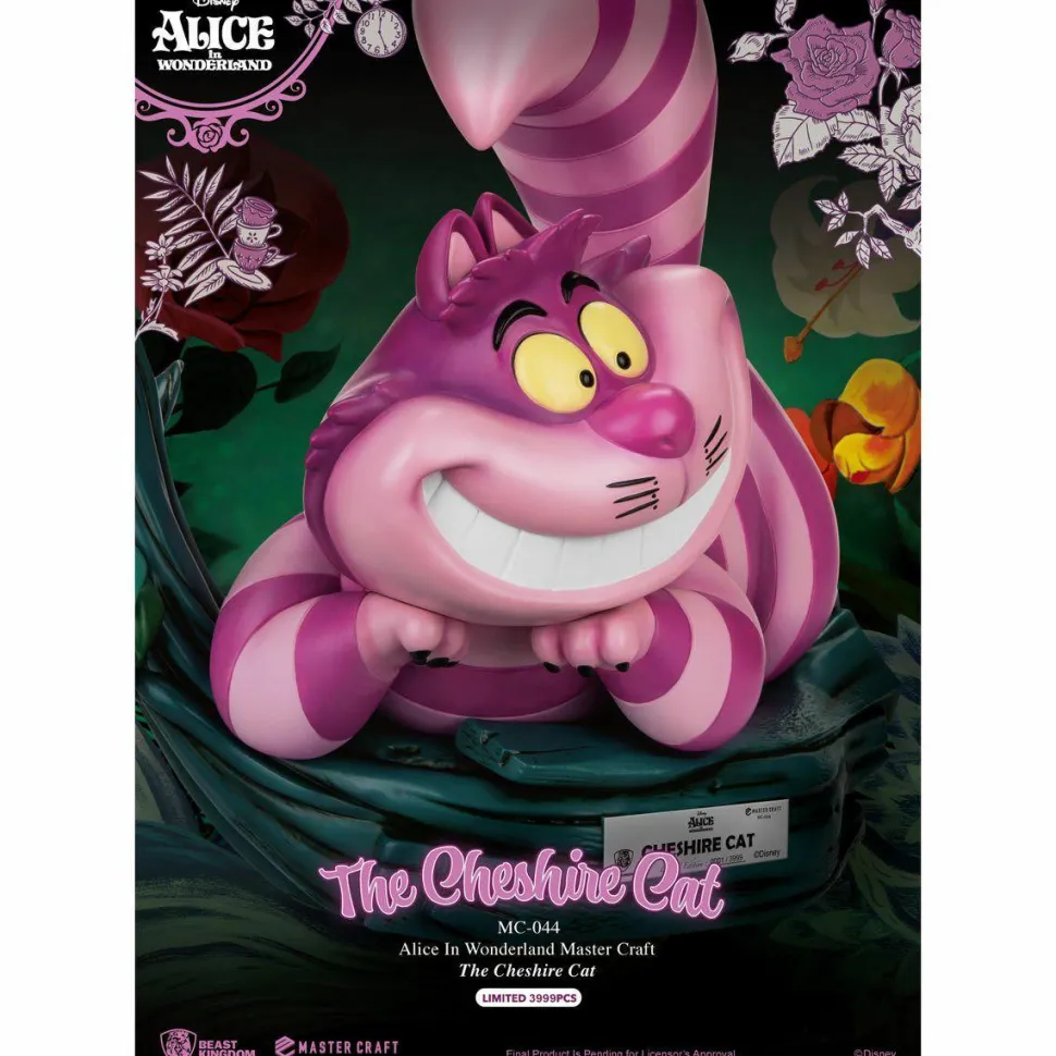 Alice in Wonderland (1951) - Cheshire Cat Master Craft 13” Statue