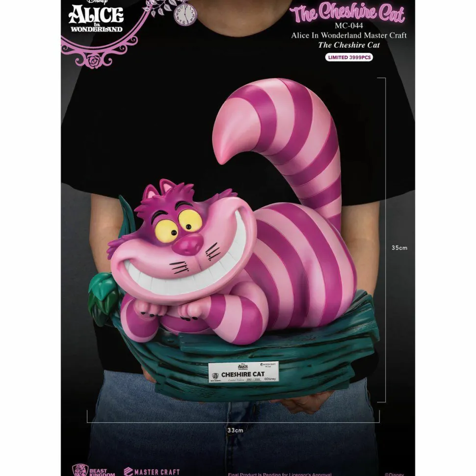Alice in Wonderland (1951) - Cheshire Cat Master Craft 13” Statue