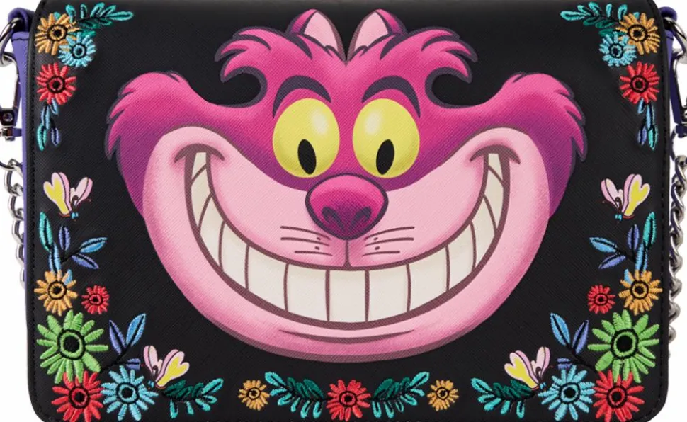 Alice in Wonderland (1951) - Cheshire Cat 6" Faux Leather Crossbody Bag
