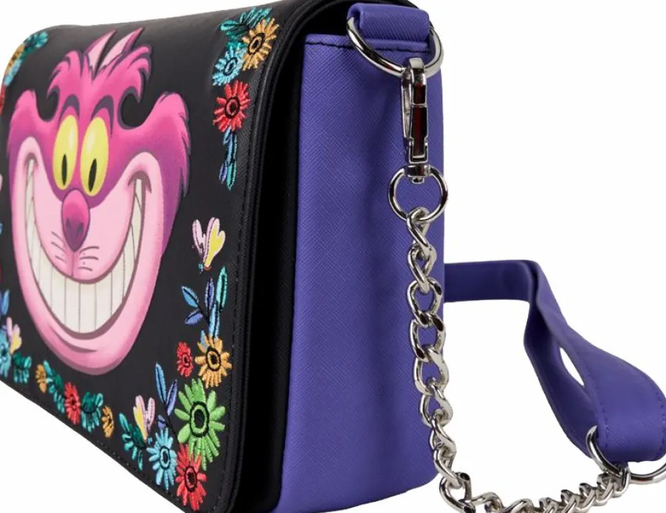 Alice in Wonderland (1951) - Cheshire Cat 6" Faux Leather Crossbody Bag