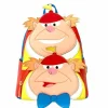 Alice in Wonderland (1951) - Tweedle Dee & Tweedle Dum Cosplay Faux Leather Mini Backpack