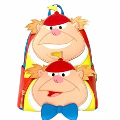 Alice in Wonderland (1951) - Tweedle Dee & Tweedle Dum Cosplay Faux Leather Mini Backpack