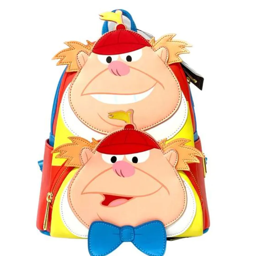 Alice in Wonderland (1951) - Tweedle Dee & Tweedle Dum Cosplay Faux Leather Mini Backpack