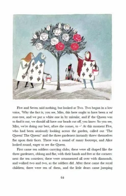 Alice in Wonderland - Alice's Adventures in Wonderland by Lewis Carroll & Illustrated by Tove Jansson Hardcover Book