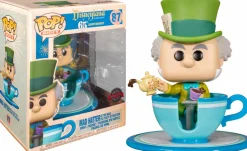 Alice in Wonderland - Mad Hatter with Teacup Tea Party Attraction Disneyland 65th Anniversary Pop! Rides Vinyl Figure