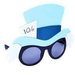 Alice in Wonderland - Mad Hatter Sun-Staches Sunglasses (One Size)