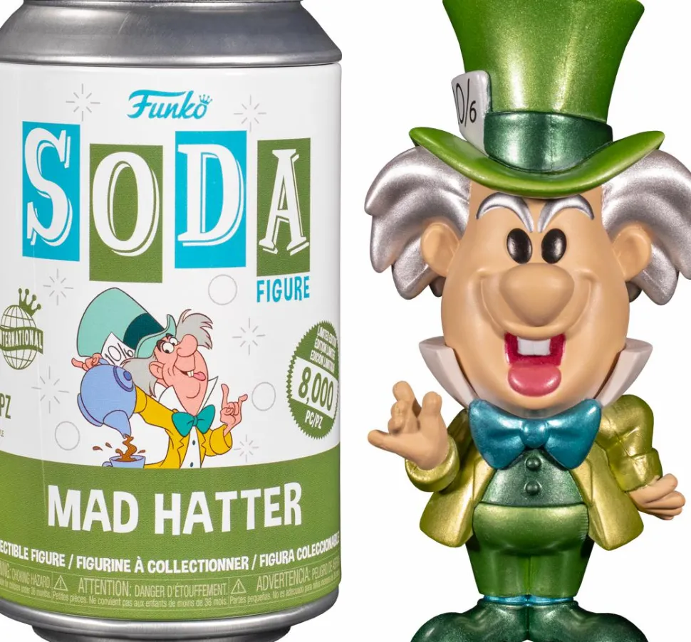 Alice in Wonderland - Mad Hatter Vinyl SODA Figure in Collector Can (International Edition)